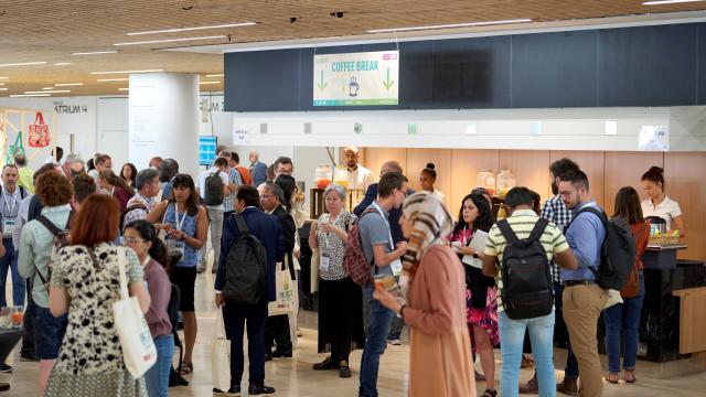 Grand Hall pause café centre des congres Angers destination Angers