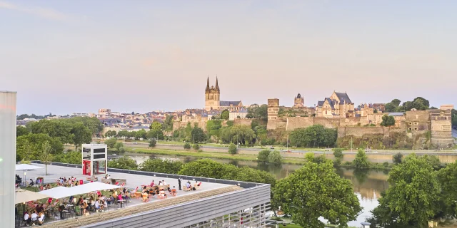 Vue Aerienne d'Angers